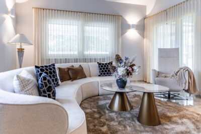 02 Schwarzmeier Interiors Shades of Serenity Living Area with Sofas