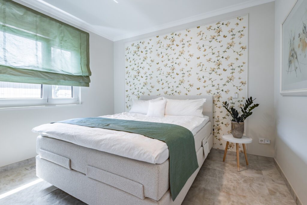 09 Schwarzmeier Interiors Shades of Serenity Sleeping room Manuel Canovas 09 Schwarzmeier Interiors Shades of Serenity Sleeping room Manuel Canovas